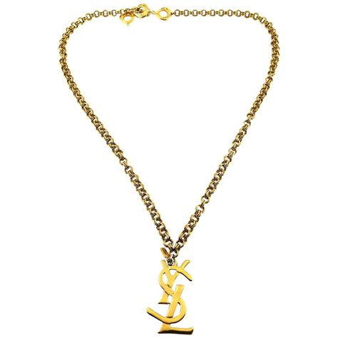 necklace ysl